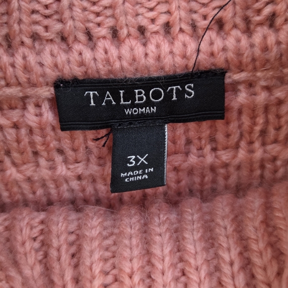 Talbots Cowl Neck Sweater Size-3X - Picture 7 of 7